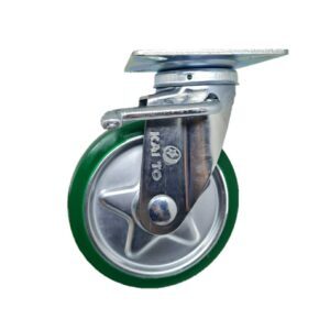 Roda PU Hijau Rem KAI TO Jepang